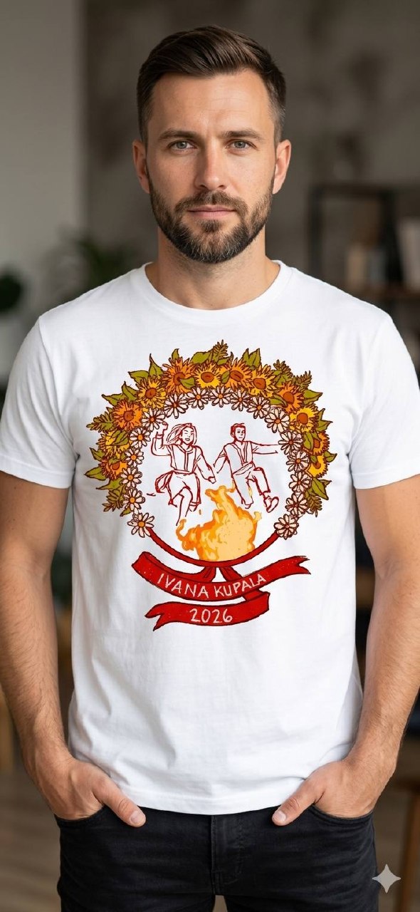 Ivana Kupala 2026 Tee — White