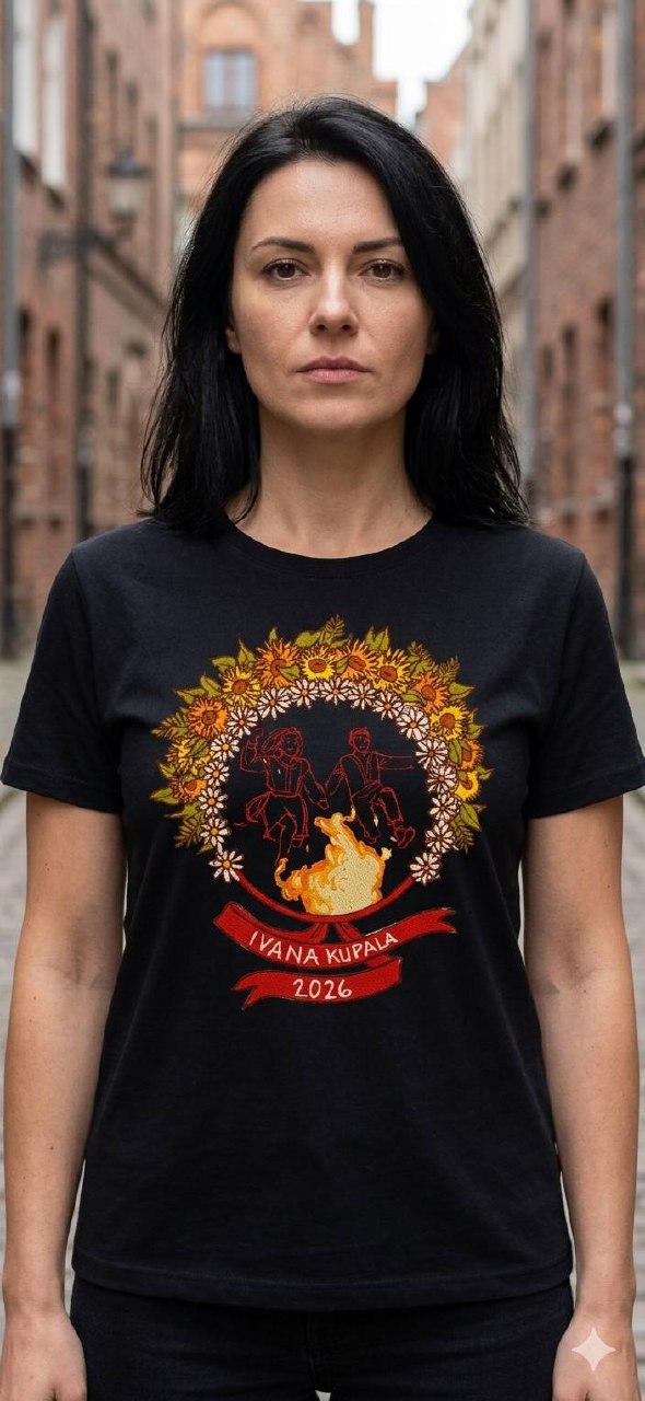 Ivana Kupala 2026 Tee — Black